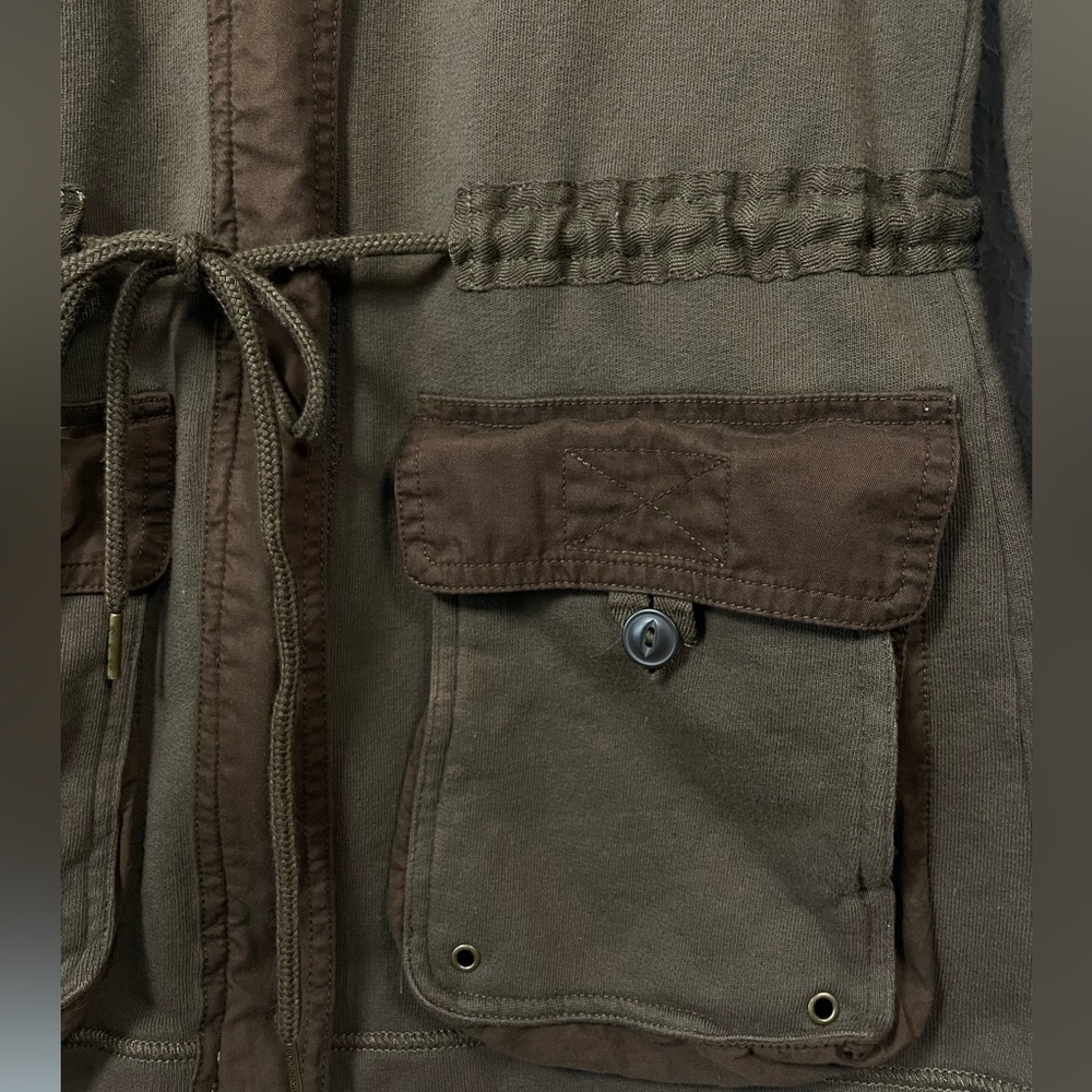 Eddie Bauer Women’s Utility Jacket | XS Brown/OliveGreen - Picture 5 of 7